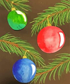 Aesthetic Christmas Decoration Paint By Number