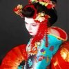 Japanese Geisha Paint By Numbers