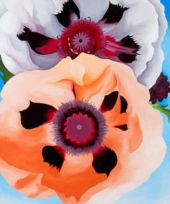 Poppies Art Geoorgia Okeeffe Paint By Numbers