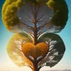 Heart Tree Of Life Paint By Number