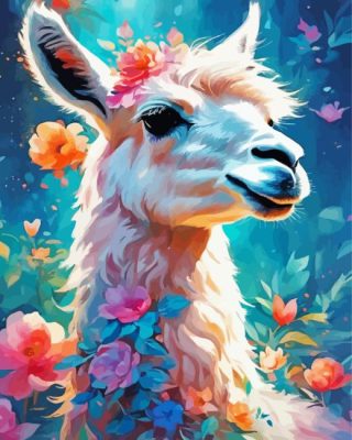 Alpaca Art Paint By Number