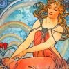 Alphonse Mucha Paint By Numbers