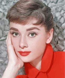 Audrey Hepburn Actress Paint By Number