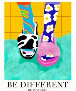 Be Different Be Yourself Paint By Number