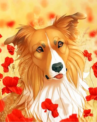 Border Terrier Dog Paint By Number