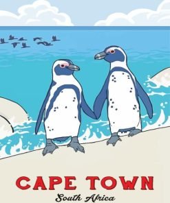Cape Town Penguins Paint By Number