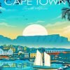 Cape Town Poster Paint By Number