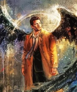 Castiel Supernatural Paint By Number