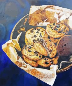 Chocolate Chip Cookie Paint By Number