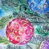 Christmas Ornaments Art Paint By Number