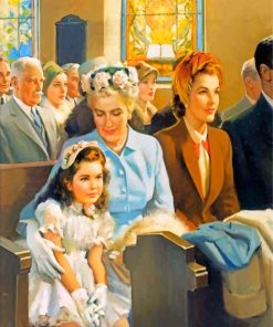 Church Time Paint By Number