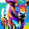 Colorful Buffalo Paint By Number