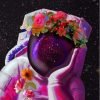 Astronaut Flowers Paint By Numbers