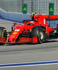 Cool Red Formula Paint By Number