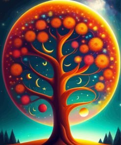 Tree Of Life Art Paint By Number