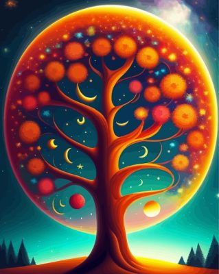 Tree Of Life Art Paint By Number