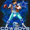 Dallas Cowboys Art Paint By Number