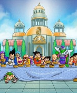 Dragon Ball Last Supper Paint By Numbers