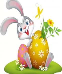 Easter Bunny Paint By Number