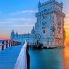 Belem Tower Portugal Paint By Numbers