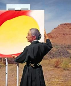 Georgia Okeeffe paint By Numbers