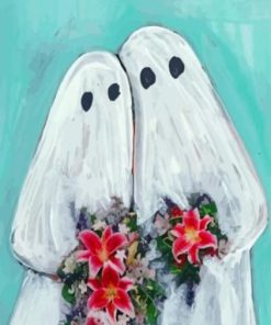 Ghost Couple Paint By Numbers