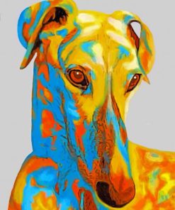 Aesthetic Greyhound Paint By Number