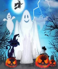 Halloween Time Paint By Numbers
