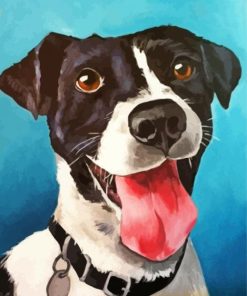 Happy Jack Russell Paint By Number