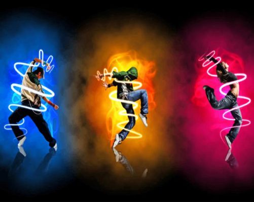 Hip Hop Dancer Paint By Numbers
