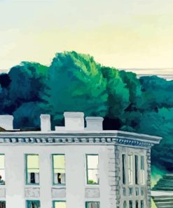 House At Dusk Paint By Number