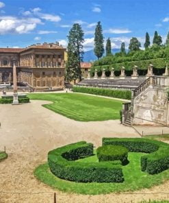 Italy Boboli Gardens Paint By Number