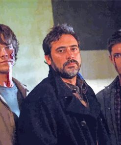 John Sam And Dean Paint By Number