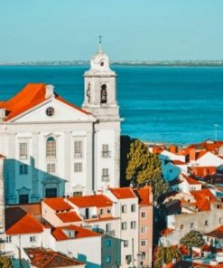 Alfama Lisbon Paint By Numbers