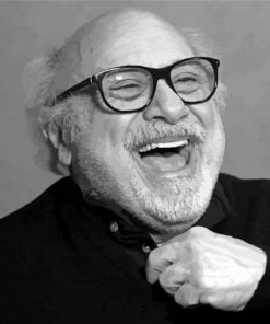 Monochrome Danny Devito Paint By Number