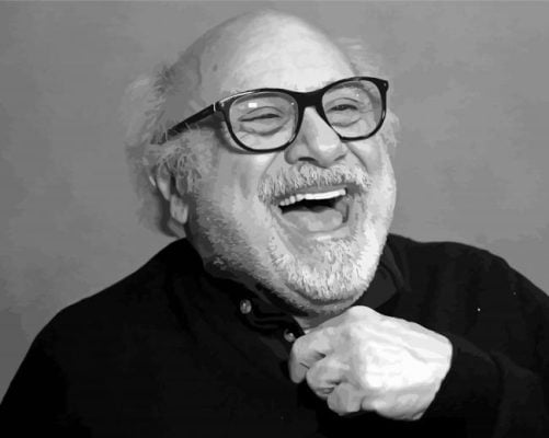 Monochrome Danny Devito Paint By Number