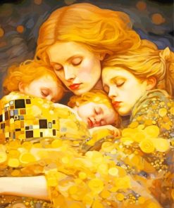 Mother And Daughters Paint By Number