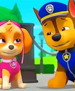 Paw Patrol Art Paint By Number