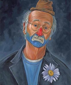 Sad Clown Paint By Number