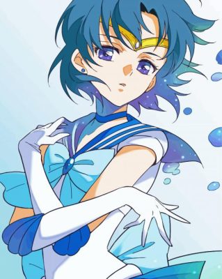 Sailor Mercury Art Paint By Number