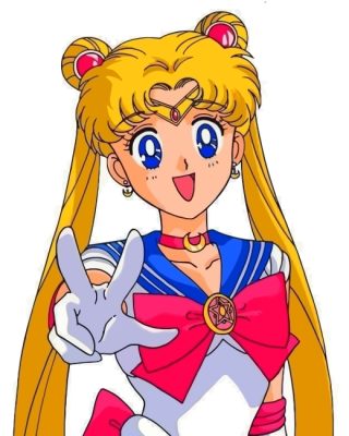 Sailor Moon Anime Paint By Number