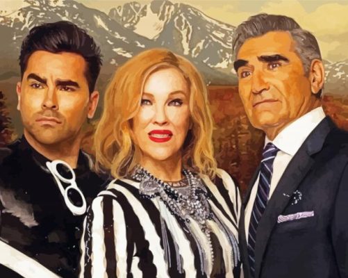 Schitts Creek Characters Paint By Number