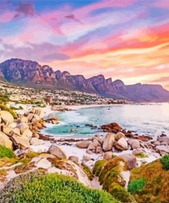 Cape Town South Africa Paint By Number