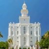 St George Utah Lds Temple Paint by numbers