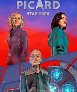 Star Trek Picard Poster Paint By Number