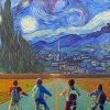 Stranger Things Starry Night Paint By Number