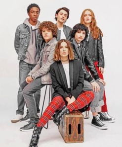 Stranger Things Characters Paint By Number