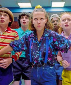 Stranger Things Paint By Numbers
