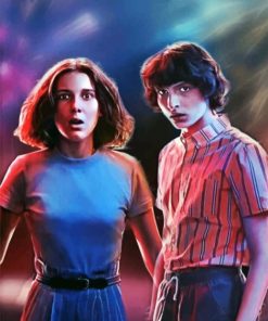 Stranger Things Movie Characters Paint By Number