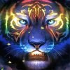 Tiger Neon Animal Paint By Number